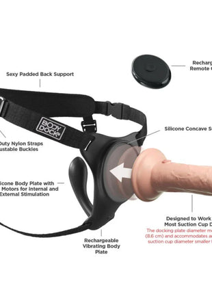 PIPEDREAMS - BODY DOCK G-SPOT PRO-GURT - Vibrationsgurte