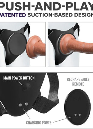 PIPEDREAMS - BODY DOCK G-SPOT PRO-GURT - Vibrationsgurte