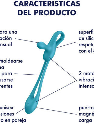 Plug & Play 1 – Flexibler Multivibrator mit Analplug & Auflegevibrator - Anal-Vaginalvibratoren