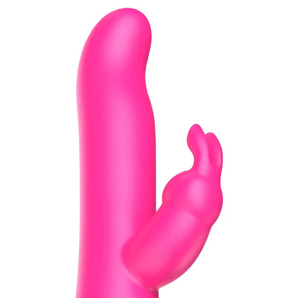 Pluto Pleasure: Rabbit-Vibrator in Pink - Vibrierende Rotatoren