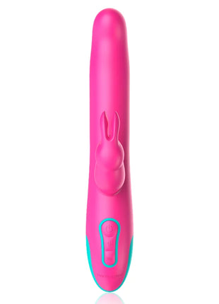 Pluto Pleasure: Rabbit-Vibrator in Pink - Vibrierende Rotatoren