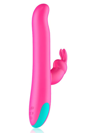 Pluto Pleasure: Rabbit-Vibrator in Pink - Vibrierende Rotatoren