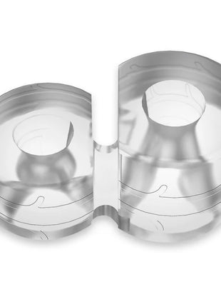 Klare transparente acryl doppelseitige penisring mit modernem design powering pr09 robust und flexibel