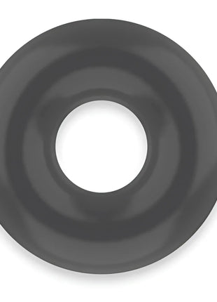 Schwarzer gummiring o-ring als super flexibler und widerstandsfähiger penisring 3,5 cm von POWERING