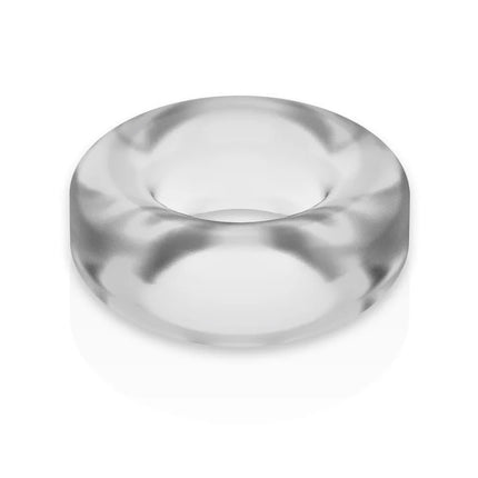 Klarer silikon penisring powering super flexibler und widerstandsfähiger mit glatter glänzender oberfläche und feinen rindungen
