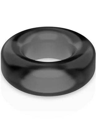 Schwarzer, transparenter silikon-penisring powering super flexibel mit glatter, glänzender oberfläche 3,8 cm