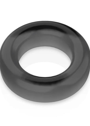 Schwarzer glänzender gummiring powering super flexibler und widerstandsfähiger penisring 4,8 cm pr05