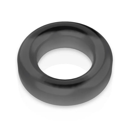 Schwarzer glänzender gummiring powering super flexibler und widerstandsfähiger penisring 4,8 cm pr05