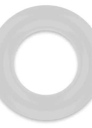 Weißer runder gummidichtring für powering super flexibler und widerstandsfähiger penisring 5,5 cm klar
