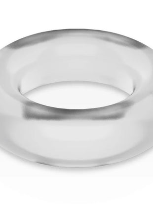 Powers - klarer silikon penisring 5,5 cm mit glattem, glänzendem finish und subtiler transparenz
