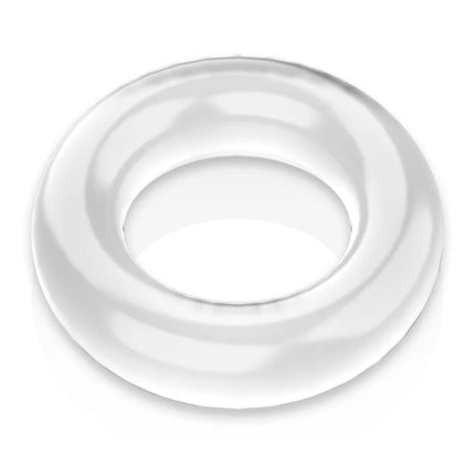 Klarer silikon penisring powering super flexibler und widerstandsfähiger mit glatter glänzender oberfläche und ringstrukturen
