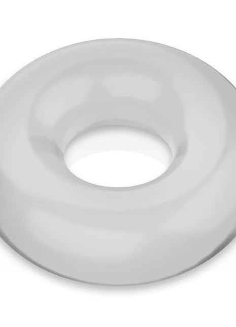 Klarer transparent silikon penisring donutform 5 cm super flexibel und widerstandsfähig powering pr03