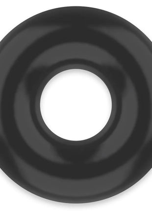 Schwarzer, glänzender, flexibler und widerstandsfähiger rubber penisring powering 5cm pr03
