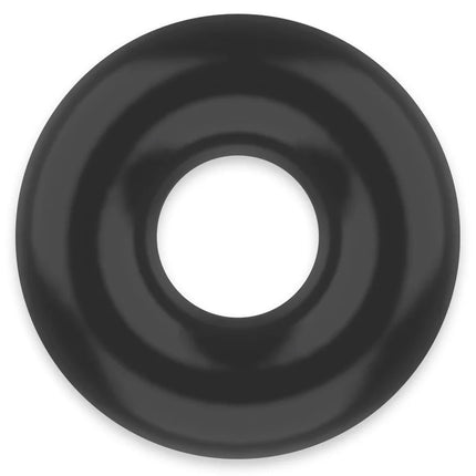 Schwarzer, glänzender, flexibler und widerstandsfähiger rubber penisring powering 5cm pr03