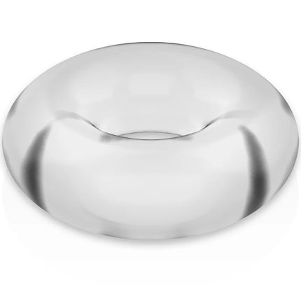 Klarer, transparenter silikon penisring donut form 5cm flexibel widerstandsfähig powering pr03