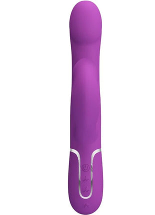 PRETTY LOVE - 4 IN 1 MULTIFUNKTIONSVIBRATOR & STIMULATOR LILA