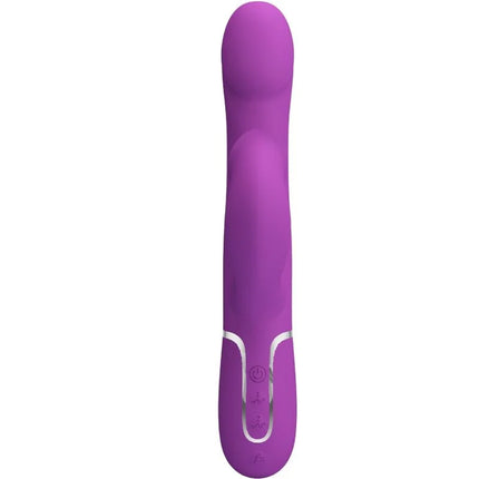 PRETTY LOVE - 4 IN 1 MULTIFUNKTIONSVIBRATOR & STIMULATOR LILA