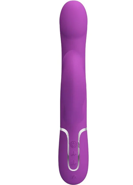 PRETTY LOVE - 4 IN 1 MULTIFUNKTIONSVIBRATOR & STIMULATOR LILA