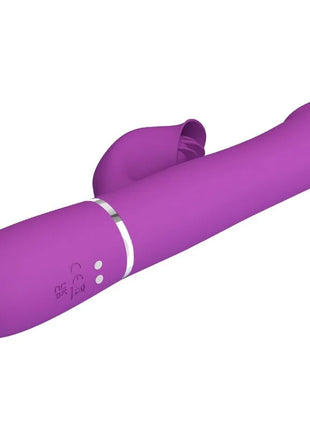PRETTY LOVE - 4 IN 1 MULTIFUNKTIONSVIBRATOR & STIMULATOR LILA