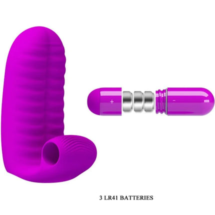 PRETTY LOVE - ABBOTT LILAC STIMULATOR FINGERHUT - Fingervibrator