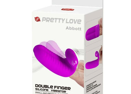 PRETTY LOVE - ABBOTT LILAC STIMULATOR FINGERHUT - Fingervibrator