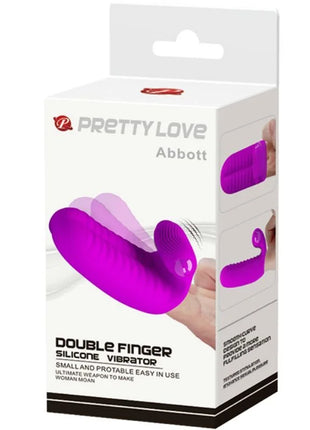 PRETTY LOVE - ABBOTT LILAC STIMULATOR FINGERHUT - Fingervibrator