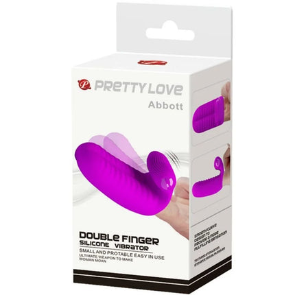 PRETTY LOVE - ABBOTT LILAC STIMULATOR FINGERHUT - Fingervibrator