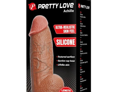 PRETTY LOVE - ACHILLE ULTRA REALISTISCHER DILDO 22 CM