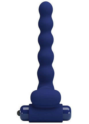 PRETTY LOVE - AJMAL VIBRATIONSRING MIT STECKER BLAU - Analplug