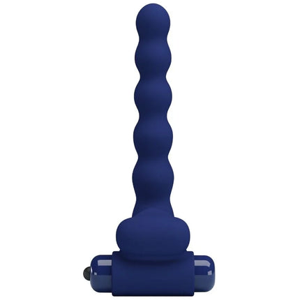 PRETTY LOVE - AJMAL VIBRATIONSRING MIT STECKER BLAU - Analplug