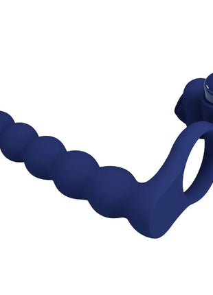 PRETTY LOVE - AJMAL VIBRATIONSRING MIT STECKER BLAU - Analplug