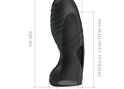 PRETTY LOVE - ALAN SILIKON-FINGERVIBRATOR SCHWARZ