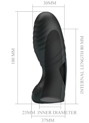 PRETTY LOVE - ALAN SILIKON-FINGERVIBRATOR SCHWARZ