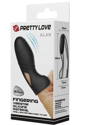 PRETTY LOVE - ALAN SILIKON-FINGERVIBRATOR SCHWARZ