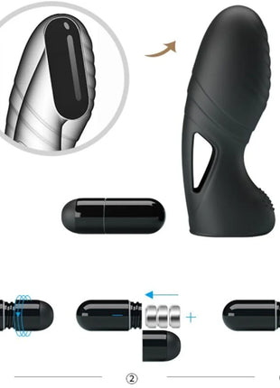 PRETTY LOVE - ALAN SILIKON-FINGERVIBRATOR SCHWARZ