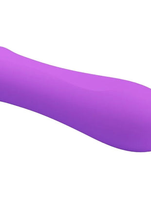 Lila silikon vibrator mit glatten, abgerundeten konturen von pretty love alfreda super power vibrator
