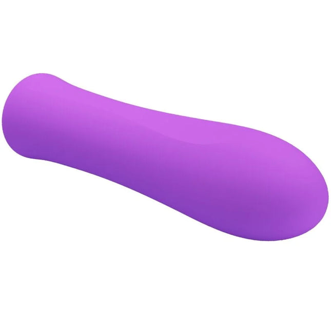Lila silikon vibrator mit glatten, abgerundeten konturen von pretty love alfreda super power vibrator