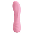 Pink silikon vibrator pretty love alice mit strukturiertem griffmuster für komfortable handhabung