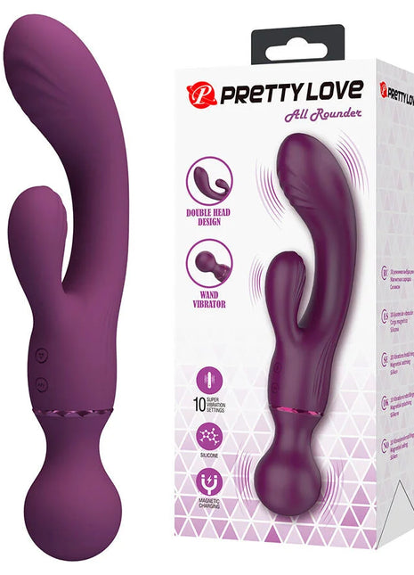 PRETTY LOVE - ALLROUNDER LILA G-PUNKT-VIBRATOR