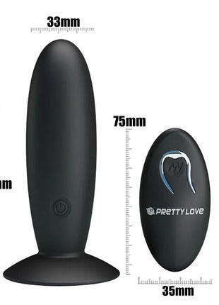 PRETTY LOVE - ANALPLUG MIT VIBRATION UND KONTROLLE - Analplug