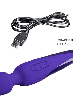 PRETTY LOVE - ANTONY YOUTH WAND VIBRATOR VIOLET WRMEEFFEKT