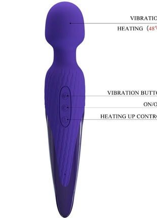 PRETTY LOVE - ANTONY YOUTH WAND VIBRATOR VIOLET WRMEEFFEKT