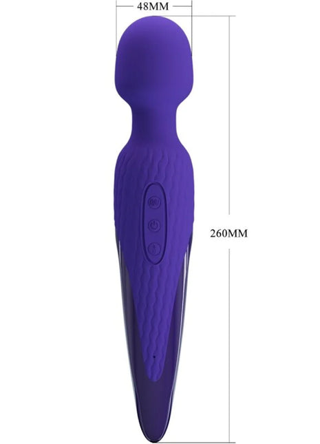 PRETTY LOVE - ANTONY YOUTH WAND VIBRATOR VIOLET WRMEEFFEKT
