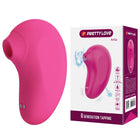 Pink silikon vaginale stimulator von pretty love modell arila wiederaufladbarer klitoris-saugstimulator mit vibration