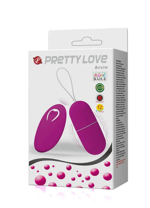 PRETTY LOVE - ARVIN VIBRIERENDES EI FERNBEDIENUNG 12V - Vibrierendes Ei