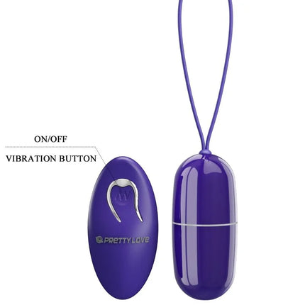 PRETTY LOVE - ARVIN YOUTH VERLETZT EI FERNBEDIENUNG VIOLETT - Vibrierendes Ei
