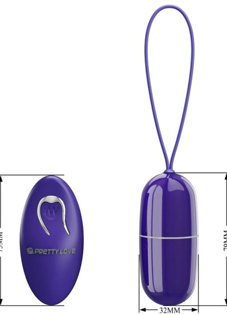 PRETTY LOVE - ARVIN YOUTH VERLETZT EI FERNBEDIENUNG VIOLETT - Vibrierendes Ei