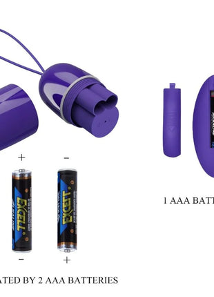 PRETTY LOVE - ARVIN YOUTH VERLETZT EI FERNBEDIENUNG VIOLETT - Vibrierendes Ei