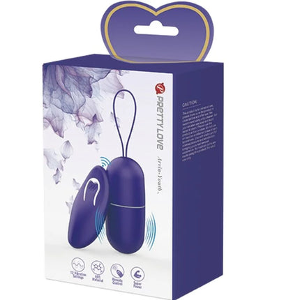 PRETTY LOVE - ARVIN YOUTH VERLETZT EI FERNBEDIENUNG VIOLETT - Vibrierendes Ei