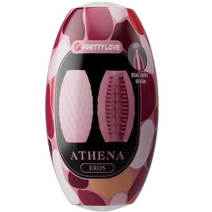 PRETTY LOVE - ATHENA EROS MÄNNLICHER MASTURBATOR AUS SILIKON - ROSA - Ei-Masturbator